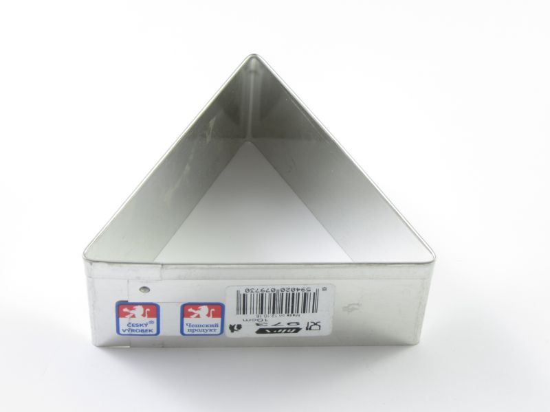 Ételformázó háromszög alakú 10 cm - Blex