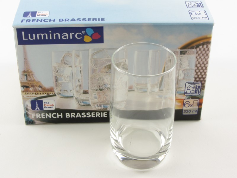 Üdítős pohár 3,3 dl - Luminarc French Brasserie (6 db-os)