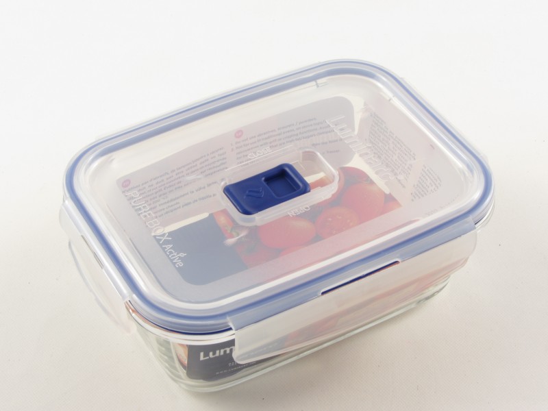 Üveg ételtároló doboz 0,82 liter - Luminarc Pure box Active