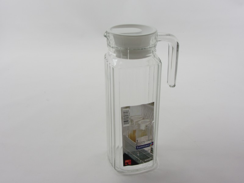 Üveg hűtőkancsó 1,1 liter - Luminarc Quadro
