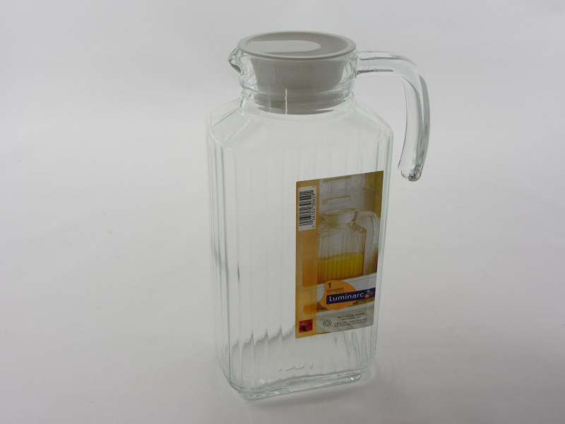 Üveg hűtőkancsó 1,7 liter - Luminarc Quadro