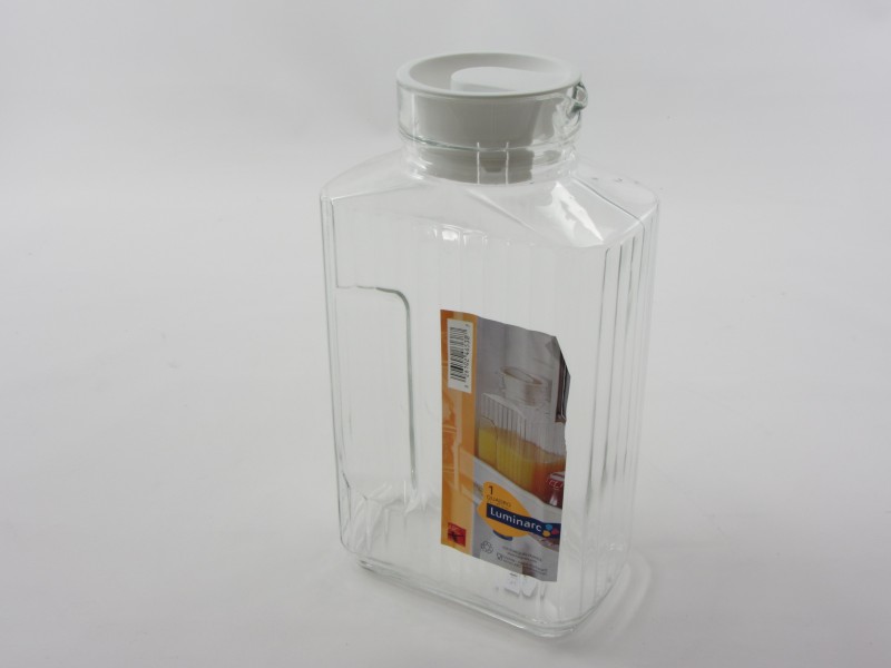 Üveg hűtőkancsó 2 liter - Luminarc Quadro