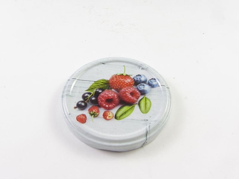 Befőttes üveg tető 82 mm - bogyós gyümölcsös