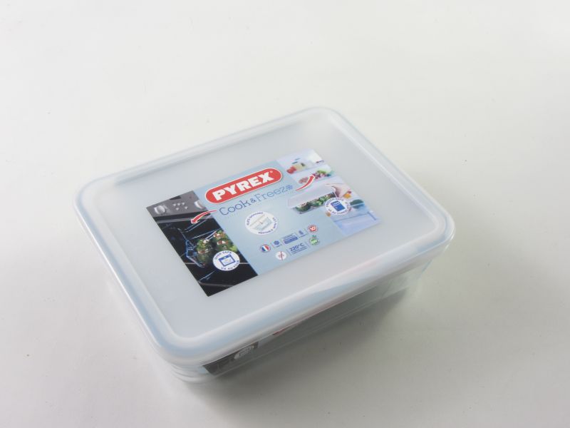 Hőálló üveg ételtároló doboz tetővel 1,5 liter - Pyrex