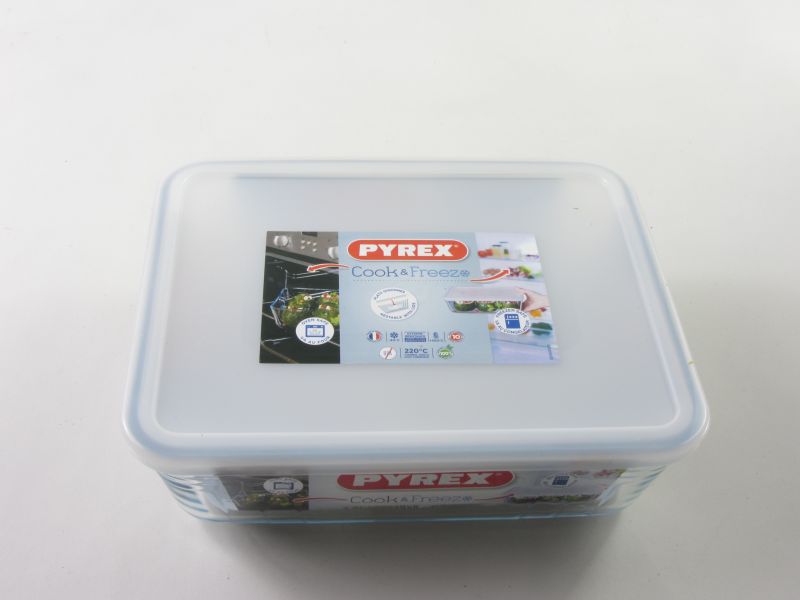 Hőálló üveg ételtároló doboz tetővel 2,6 liter - Pyrex