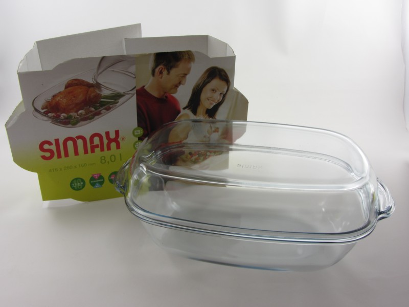 Jénai szögletes kacsasütő 8 liter - Simax