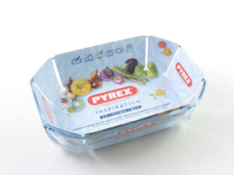 Jénai szögletes tepsi 27x18 cm 2,1 liter - Pyrex Inspiration
