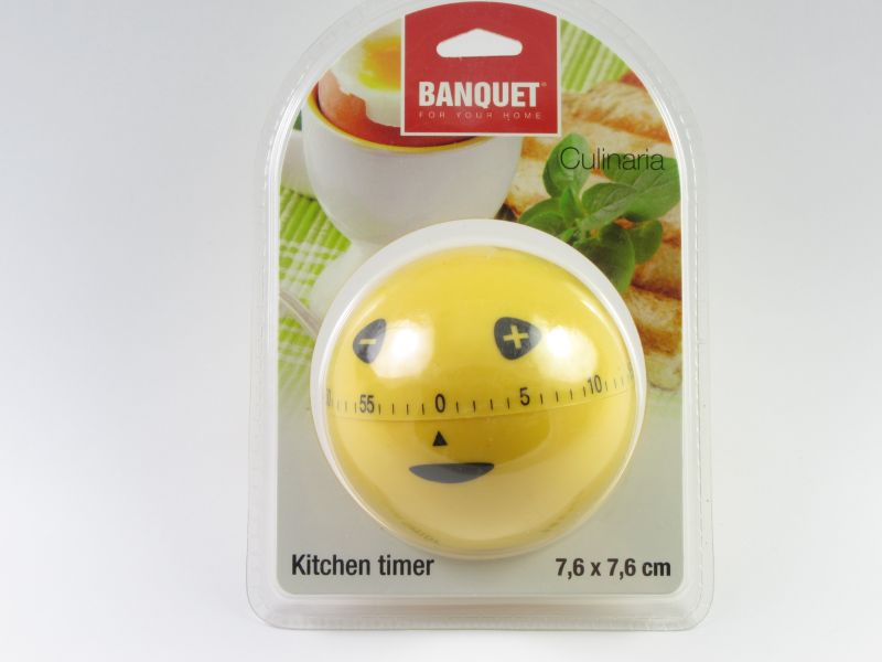 Konyhai időzítő óra mosoly (Smiley) - Banquet