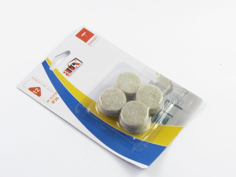 Kopásgátló filc kerek 26 mm (12 db-os)