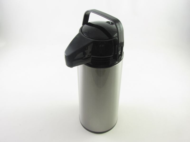 Krómozott pumpás termosz 1,9 liter - PERFECT