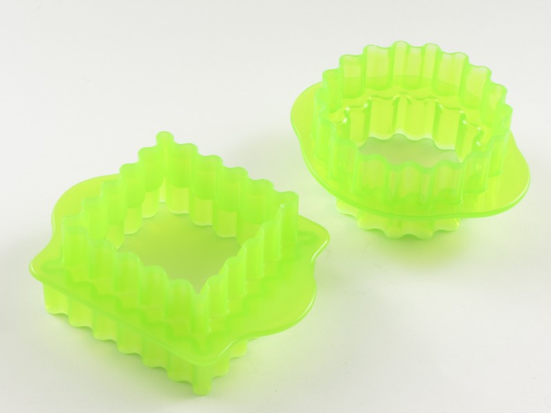 Linzer kiszúró forma műanyag (2 db-os) - Reproplast