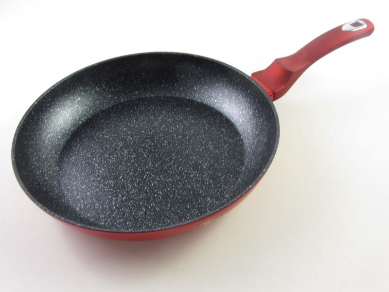 Márvány bevonatos indukciós serpenyő 30 cm - Berlinger Haus Burgundy