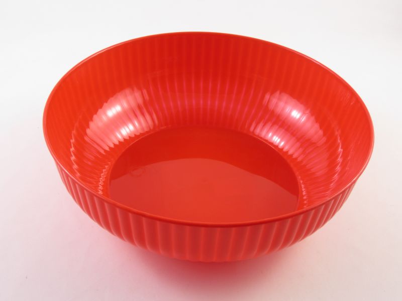 Műanyag bordás tál 34 cm - Veca