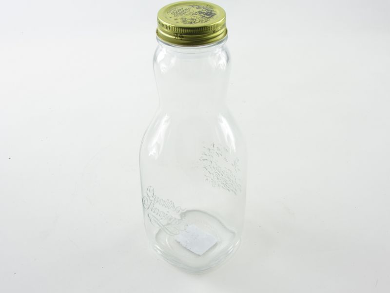 Szörpös - Juice üveg tetővel 1 liter - Quattro Stagioni (Bormioli Rocco)