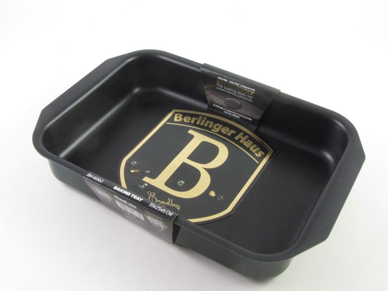 Tapadásmentes magas tepsi 41,7x28 cm - Berlinger Haus Emerald