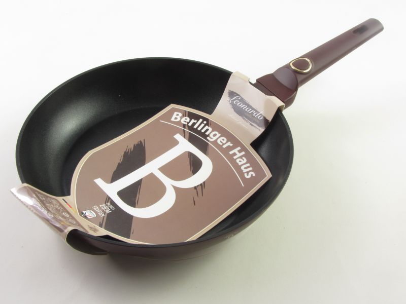 Titán bevonatos indukciós serpenyő 28 cm - Berlinger Haus Leonardo